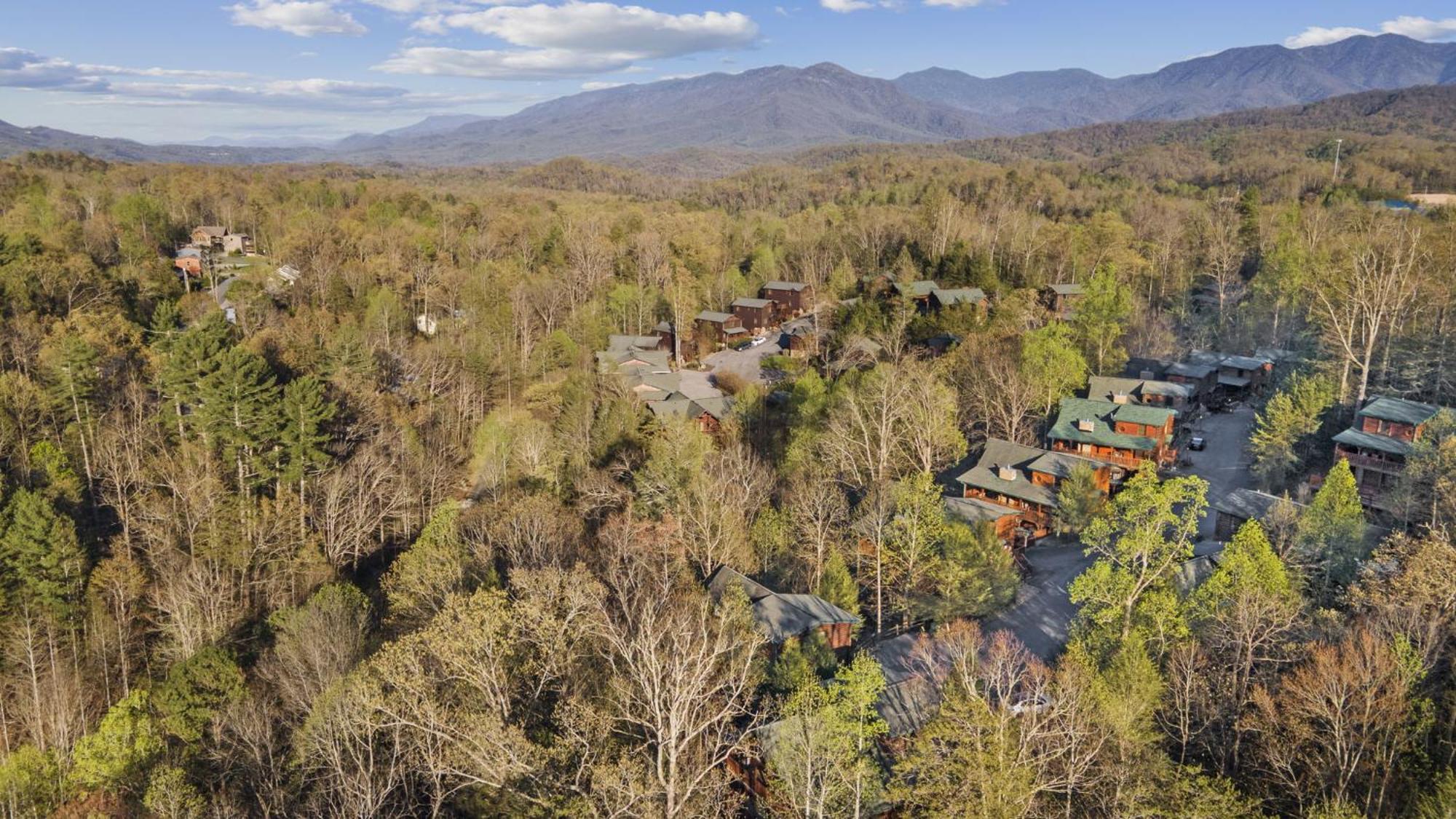 Stunning Mountain Cabin W Hot Tub Gatlinburg Buitenkant foto
